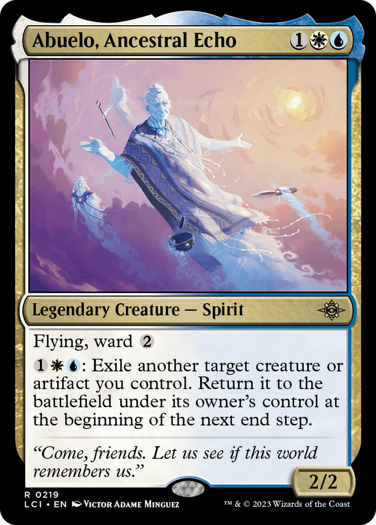 Abuelo, Ancestral Echo (LCI-219) (Foil)