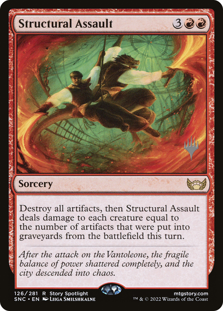 Structural Assault (PPSNC-126P) (Foil)