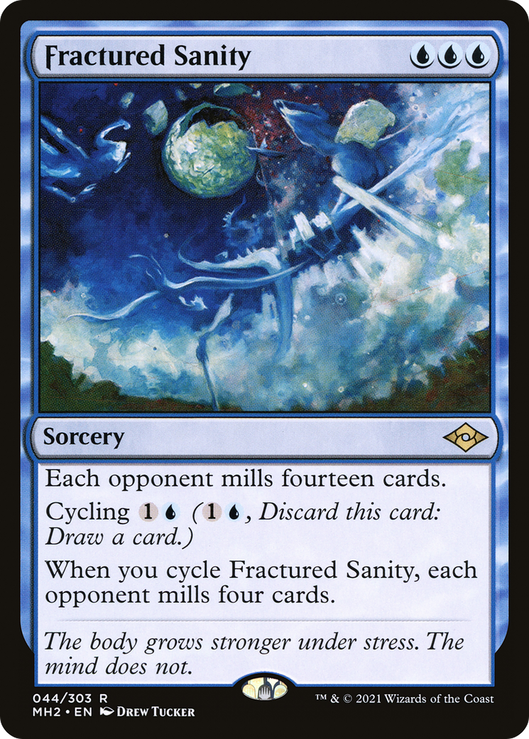 Fractured Sanity (MH2-044) (Foil)