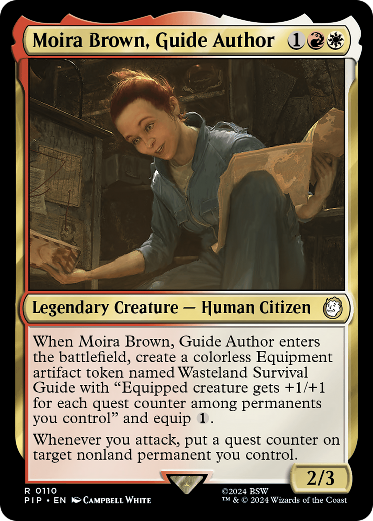 Moira Brown, Guide Author (PIP-110) (Foil)