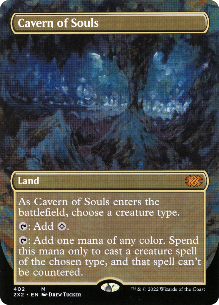 Cavern of Souls (2X2-402) (Borderless) (Foil)