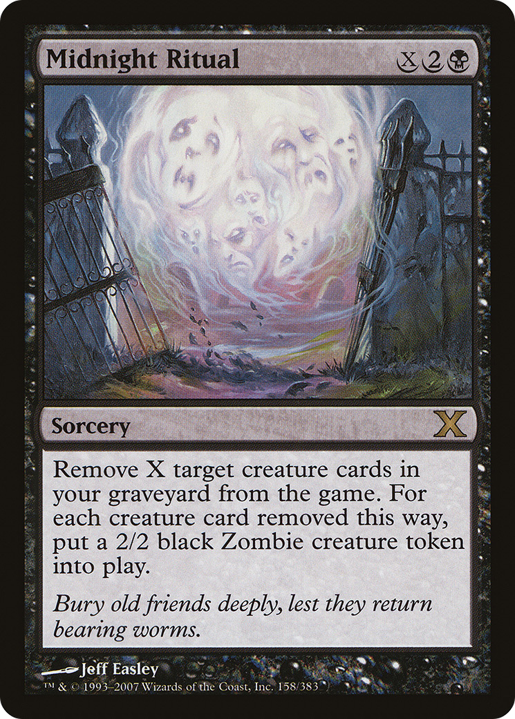 Midnight Ritual (10E-158) (Foil)