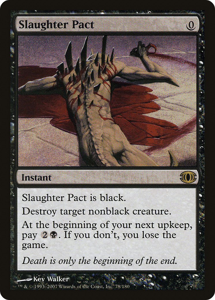 Slaughter Pact (FUT-078) (Foil)