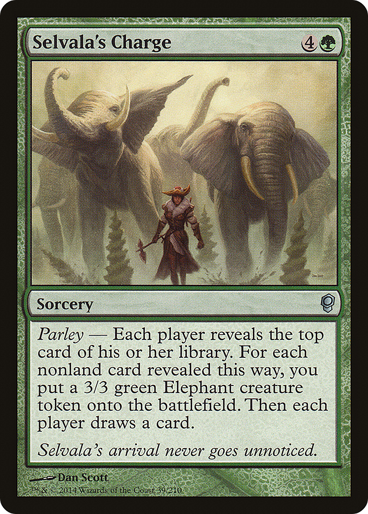 Selvala's Charge (CNS-039) (Foil)