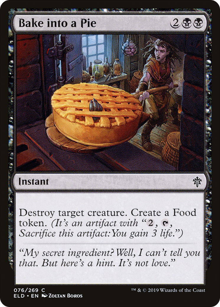 Bake into a Pie (ELD-076)
