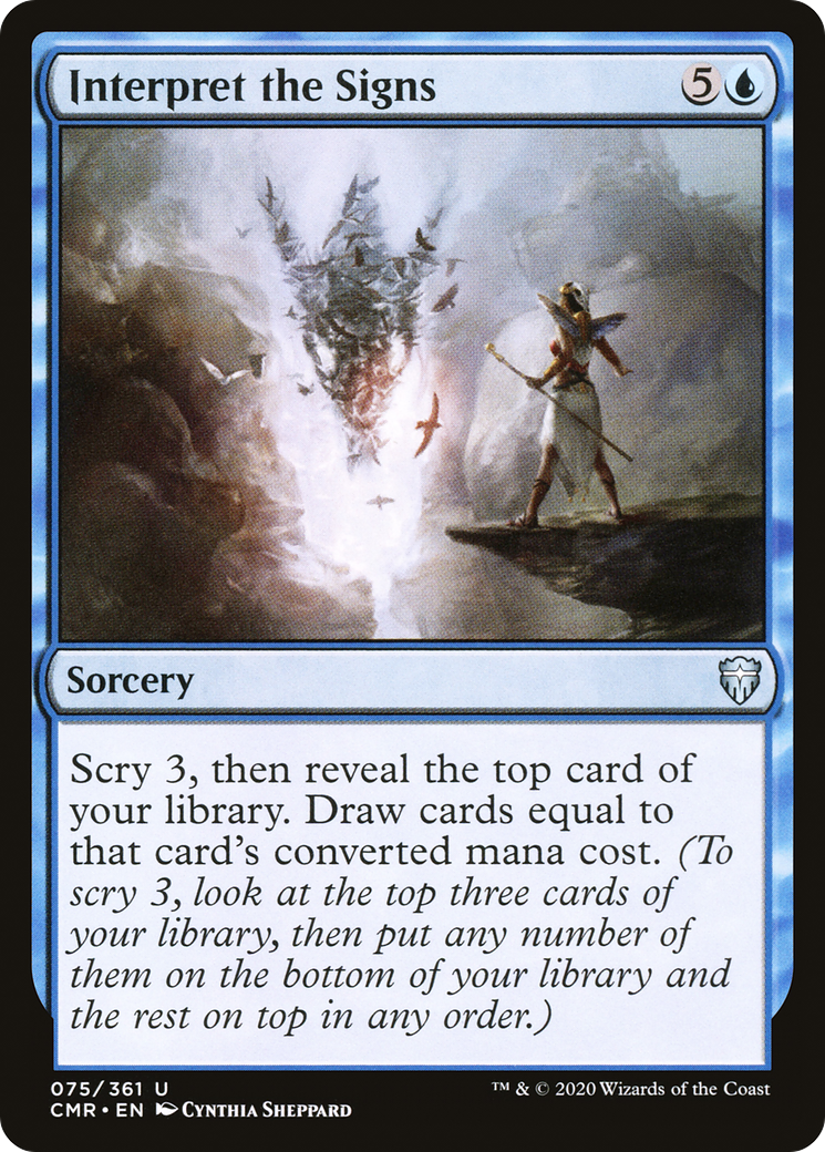 Interpret the Signs (CMR-075) (Foil)