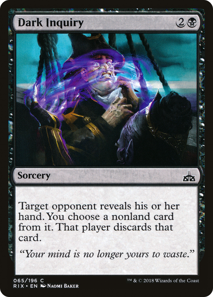 Dark Inquiry (RIX-065)
