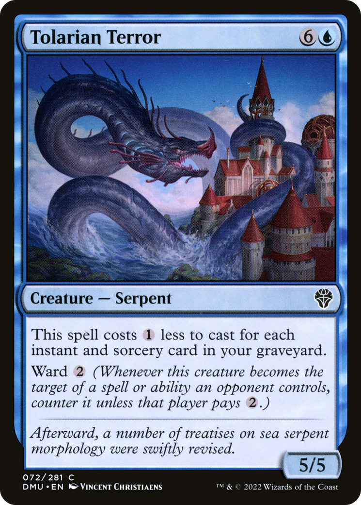 Tolarian Terror (DMU-072) (Foil)