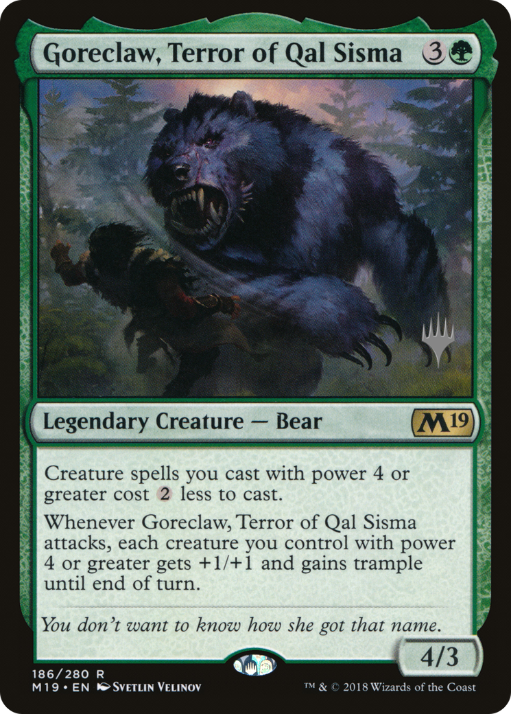 Goreclaw, Terror of Qal Sisma (PPM20-186P) (Foil)