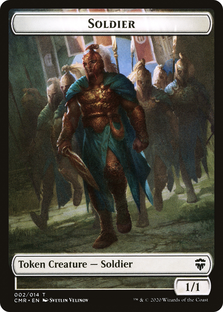 Soldier Token (CMR-002) (Foil)