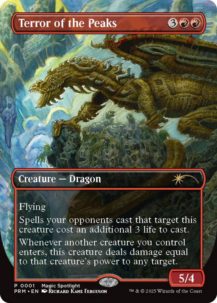Terror of the Peaks (UMP-001) (Borderless) (Foil)