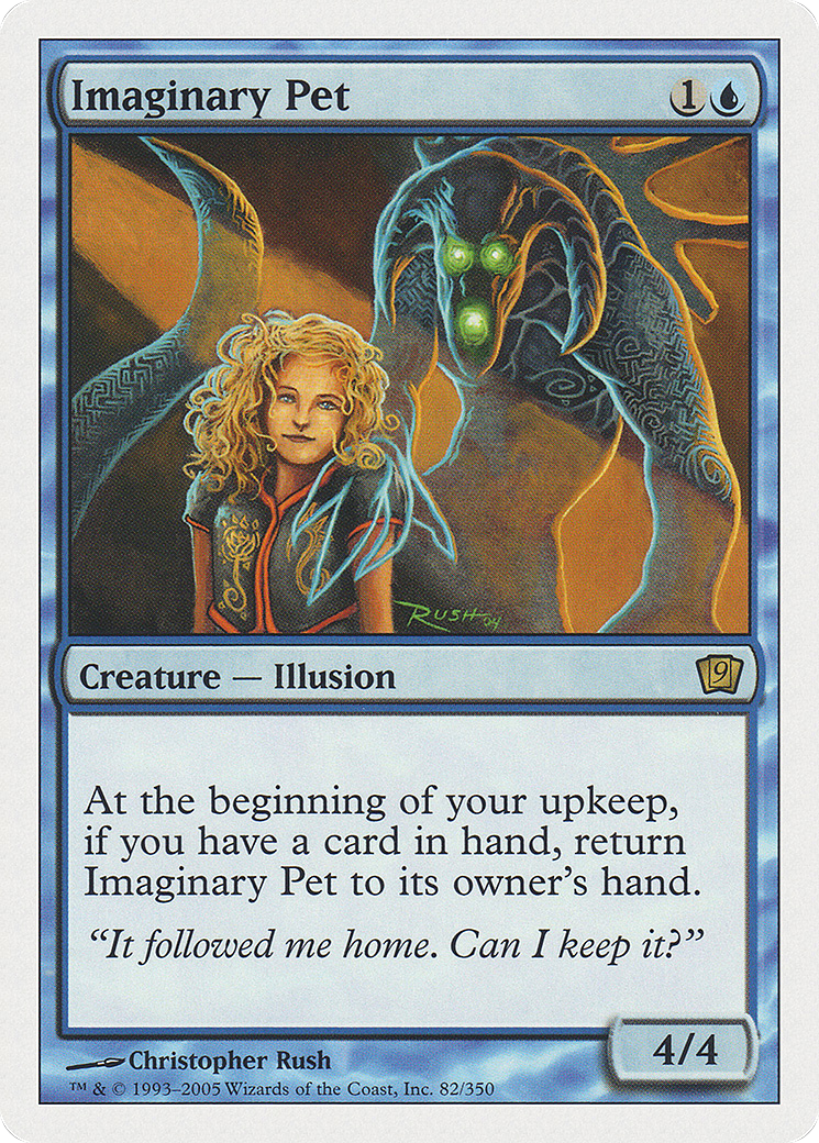 Imaginary Pet (9ED-082★) (Foil)