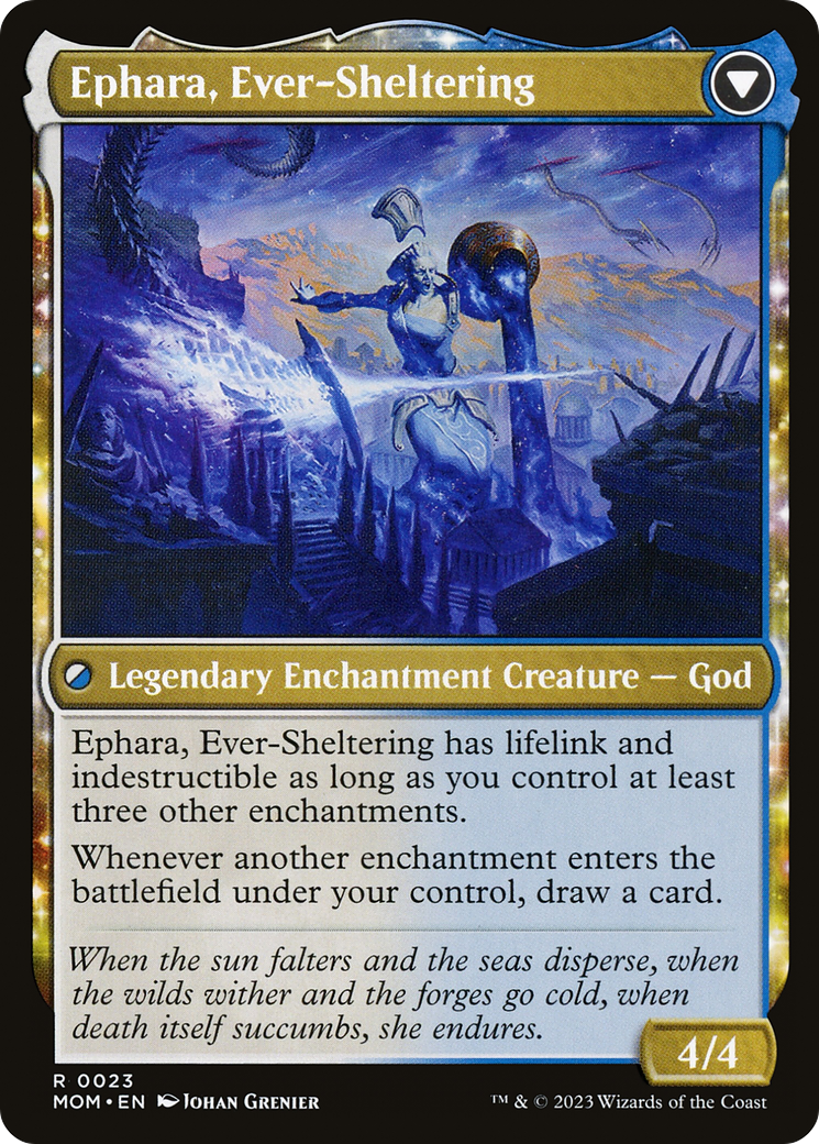 Invasion of Theros // Ephara, Ever-Sheltering (MOM-023) (Foil)