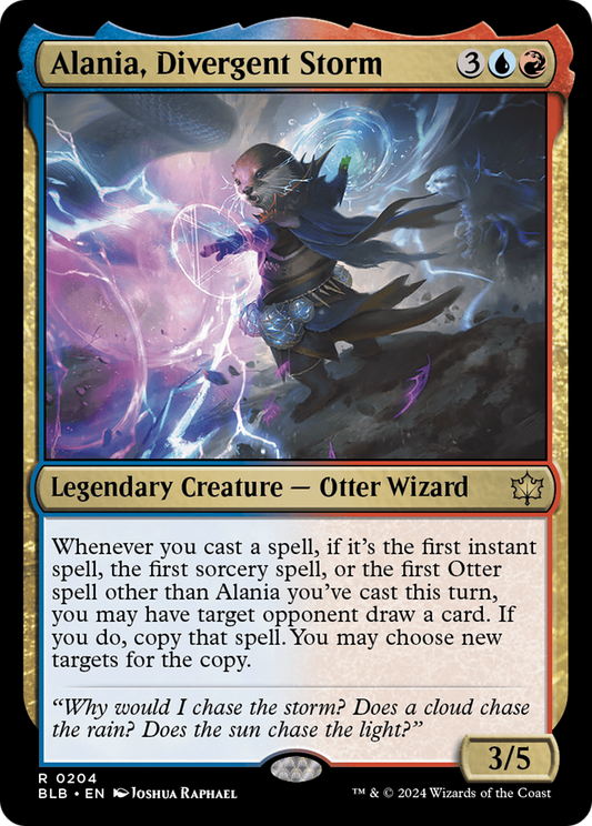 Alania, Divergent Storm (BLB-204) (Foil)