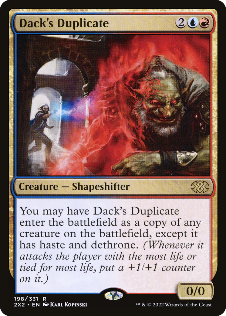 Dack's Duplicate (2X2-198) (Foil)