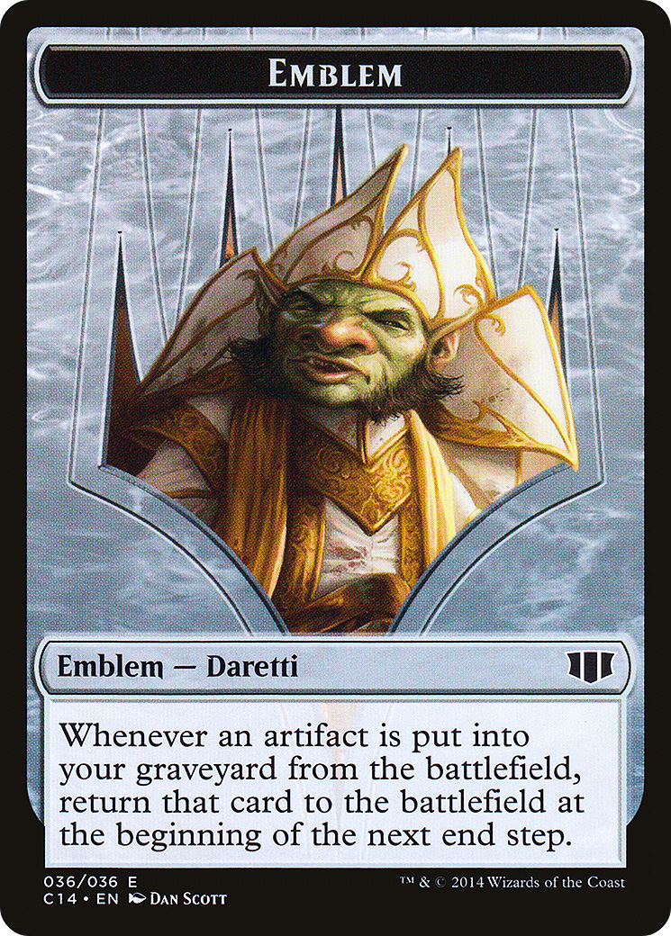 Daretti, Scrap Savant Emblem (C14-36 // 31)
