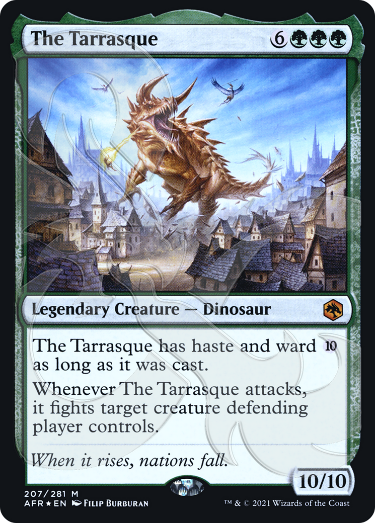 The Tarrasque (Ampersand Stamped) (AFR&-207A) (Foil)
