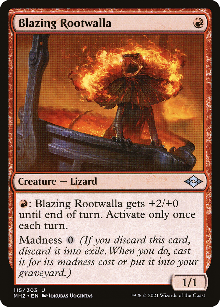 Blazing Rootwalla (MH2-115)
