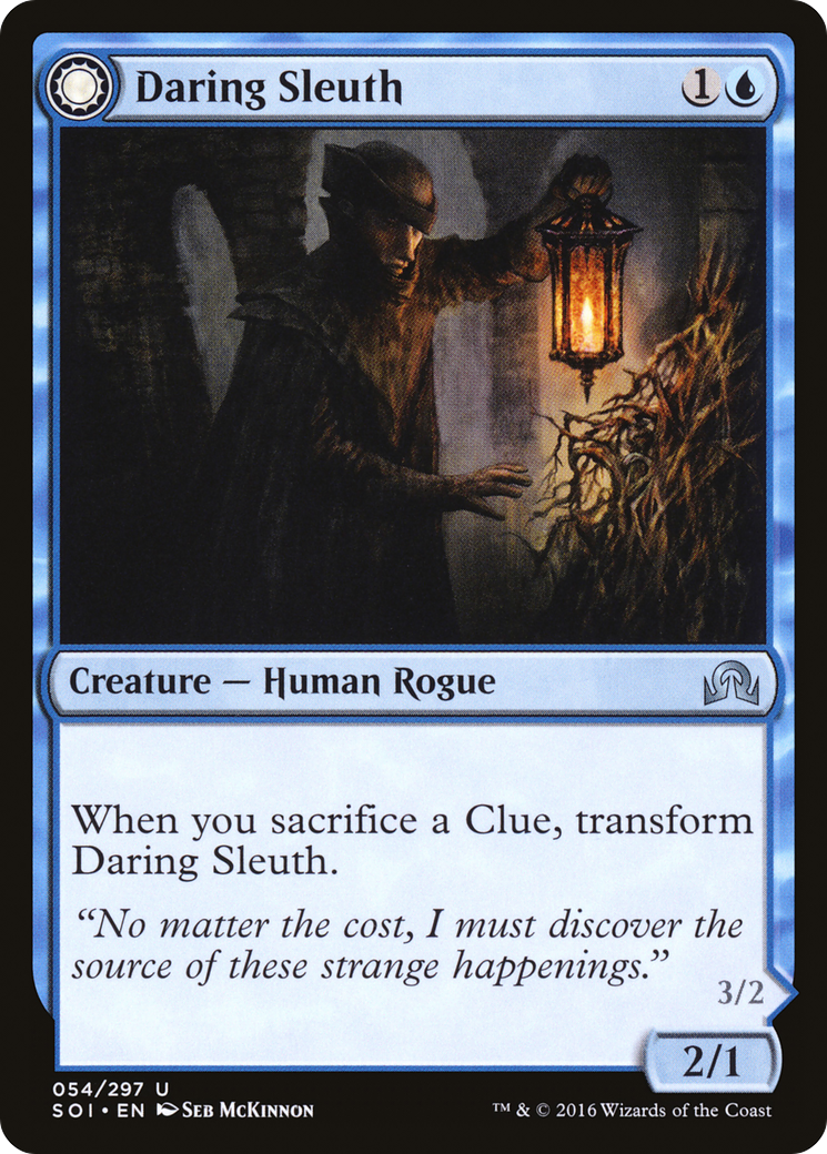 Daring Sleuth // Bearer of Overwhelming Truths (SOI-054) (Foil)