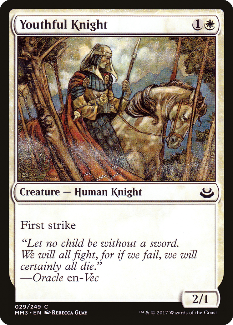Youthful Knight (MM3-029) (Foil)