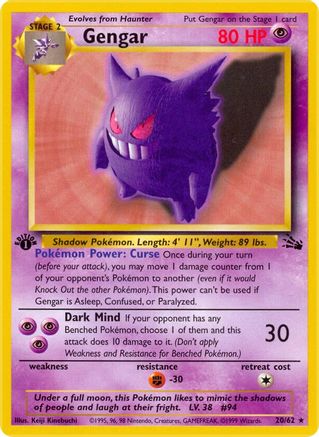 Gengar (20) (FO-020) (Unlimited)