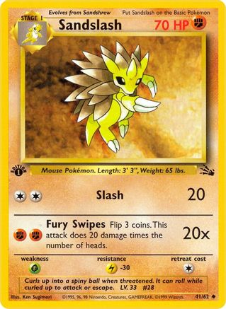 Sandslash (FO-041) (Unlimited)