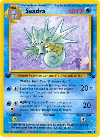 Seadra (FO-042) (1st Edition)