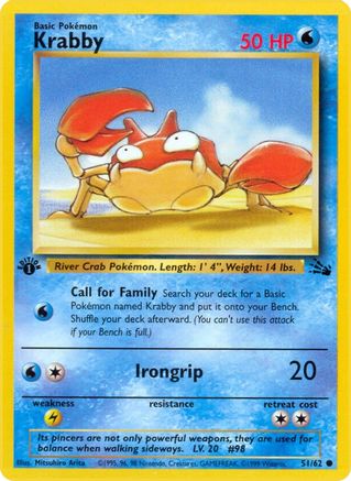Krabby (FO-051) (1st Edition)