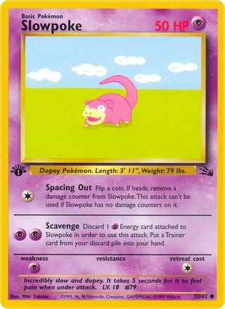 Slowpoke (FO-055) (1st Edition)