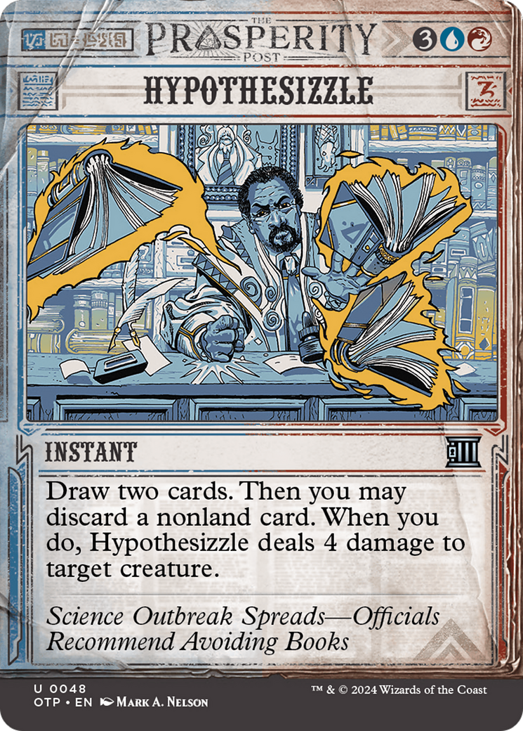 Hypothesizzle (OTP-048) (Showcase) (Borderless) (Foil)