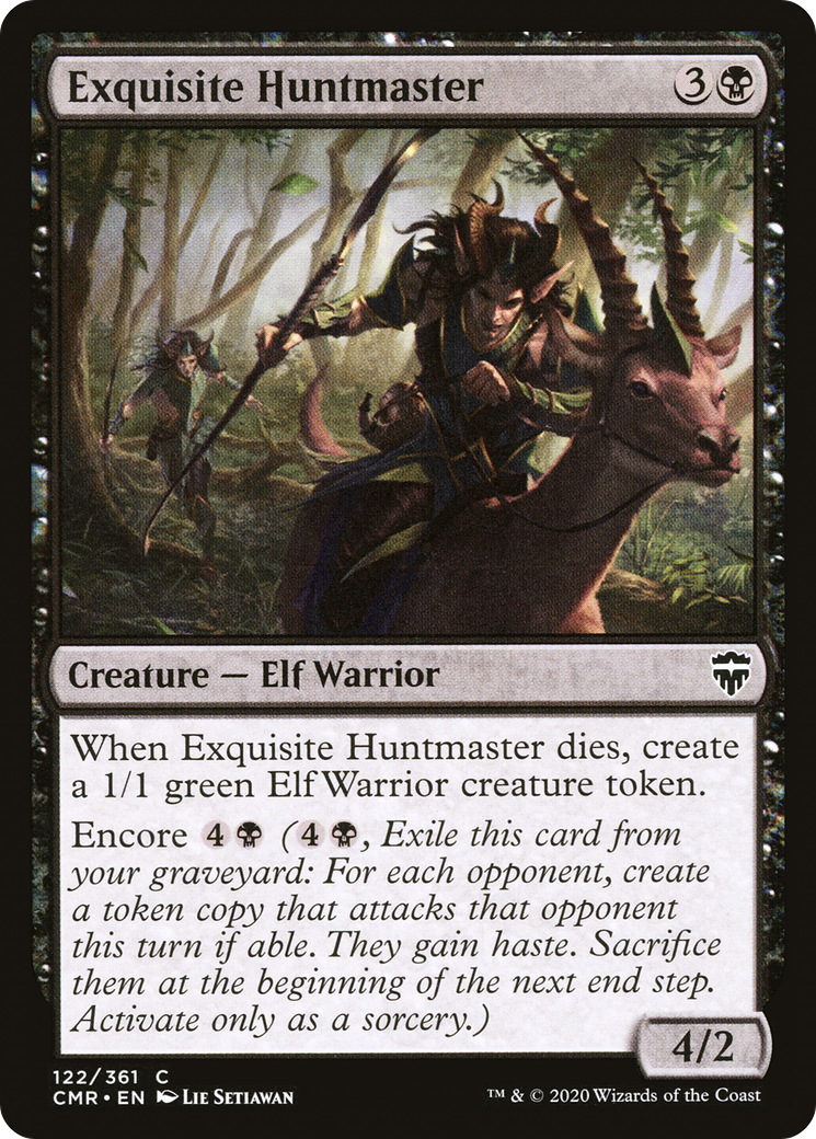 Exquisite Huntmaster (CMR-122) (Foil)