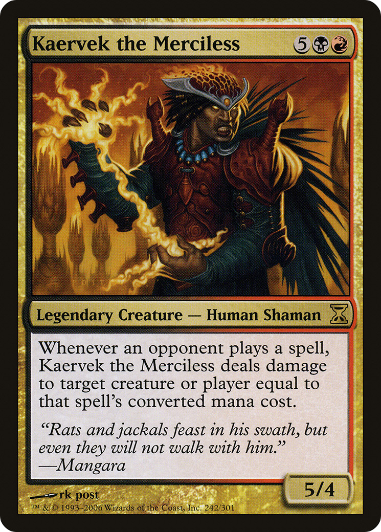 Kaervek the Merciless (TSP-242)