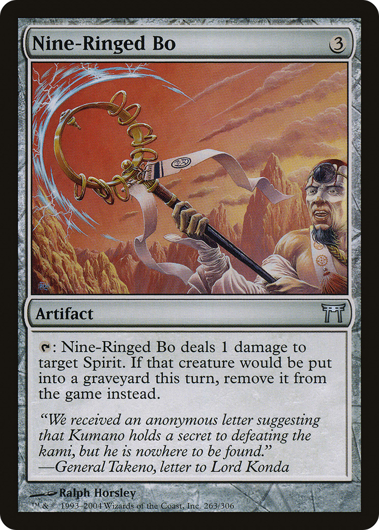 Nine-Ringed Bo (CHK-263) (Foil)