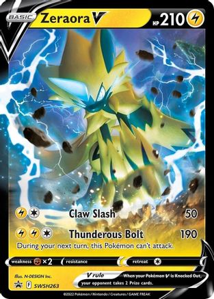 Zeraora V (SSP-SWSH263) (Holofoil)