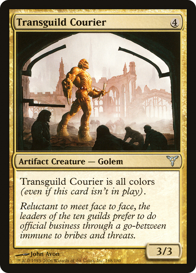 Transguild Courier (DIS-168) (Foil)