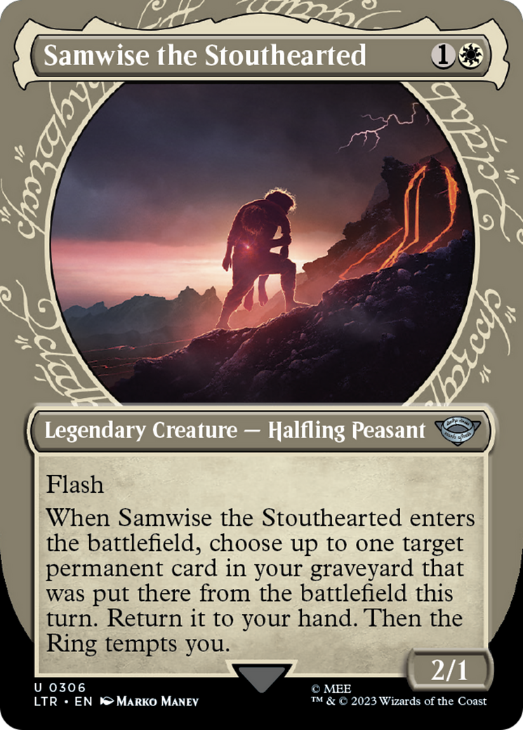 Samwise the Stouthearted (LTR-306) (Showcase) (Borderless)
