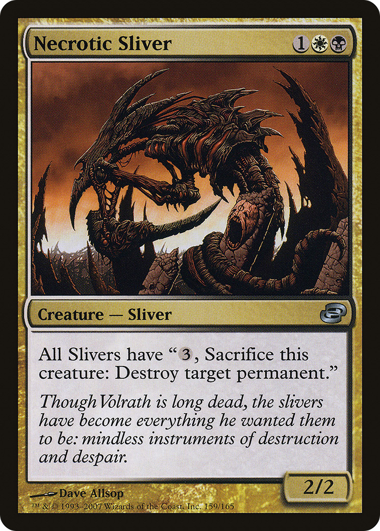 Necrotic Sliver (PLC-159) (Foil)