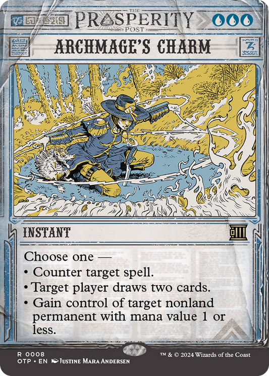Archmage's Charm (OTP-008) (Showcase) (Borderless)