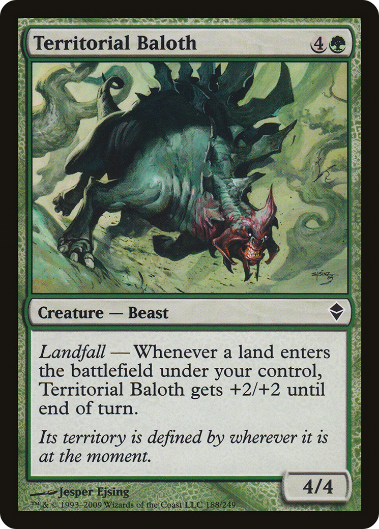 Territorial Baloth (ZEN-188) (Foil)