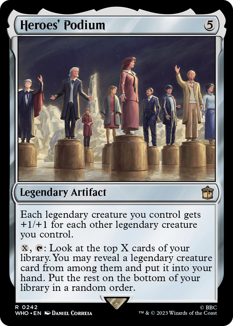 Heroes' Podium (WHO-242) (Foil)