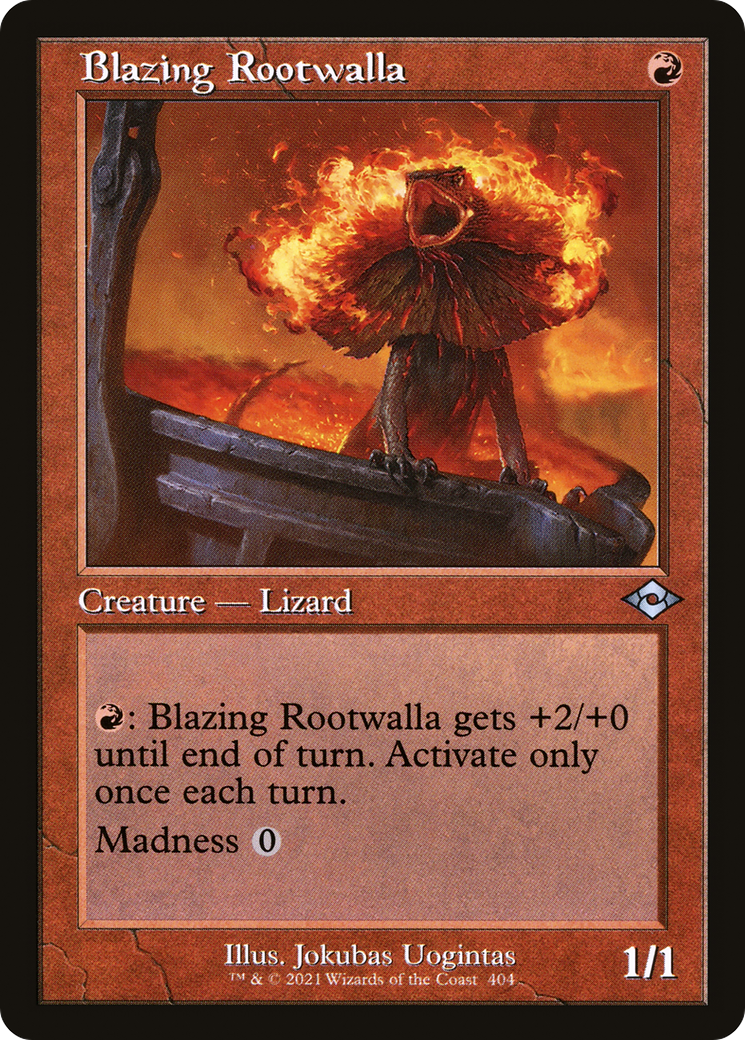 Blazing Rootwalla (MH2-404)