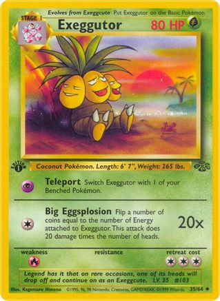 Exeggutor (JU-035) (Unlimited)
