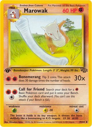 Marowak (JU-039) (Unlimited)