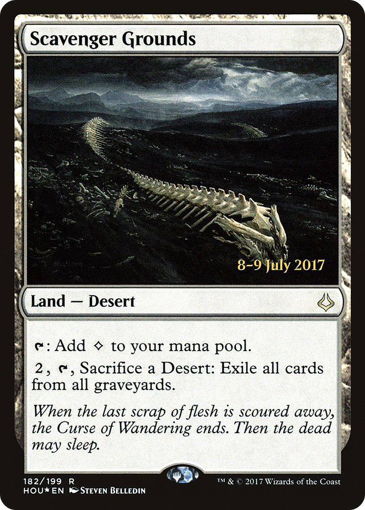 Scavenger Grounds (PRE-182S) (Foil)
