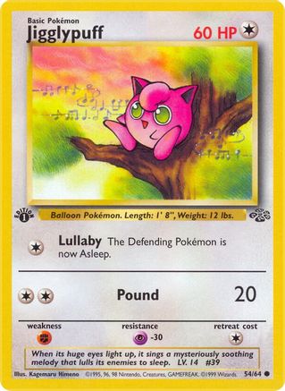 Jigglypuff (JU-054) (1st Edition)
