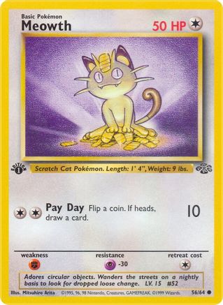 Meowth (JU-056) (Unlimited)
