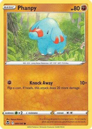 Phanpy (SIT-091) (Reverse Holofoil)