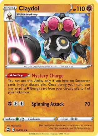 Claydol (SIT-094) (Reverse Holofoil)