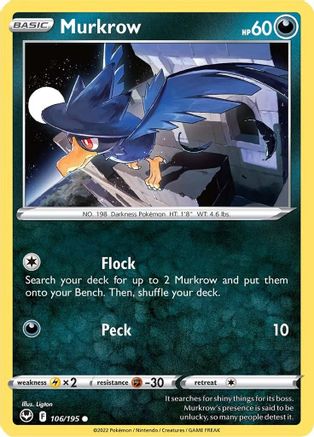 Murkrow (SIT-106) (Reverse Holofoil)