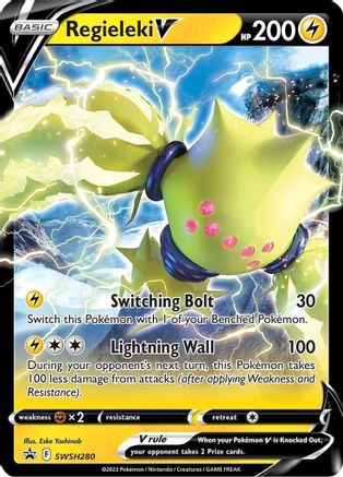 Regieleki V (SSP-SWSH280) (Holofoil)